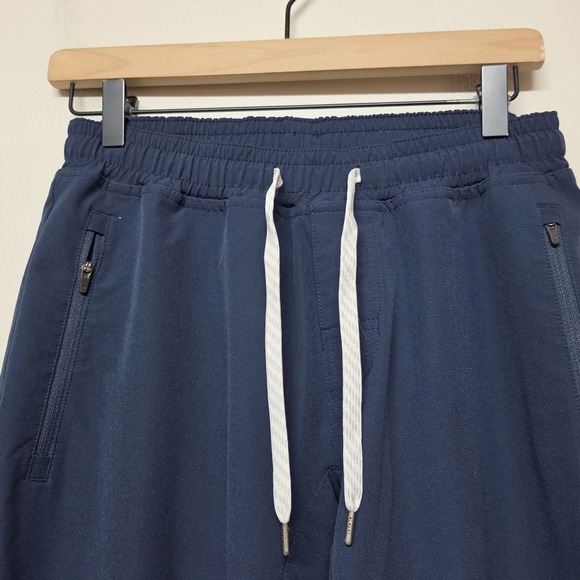 Vuori Pants Mens Small Blue Transit Jogger Pull On Drawstring Stretch Athleisure - Picture 3 of 8